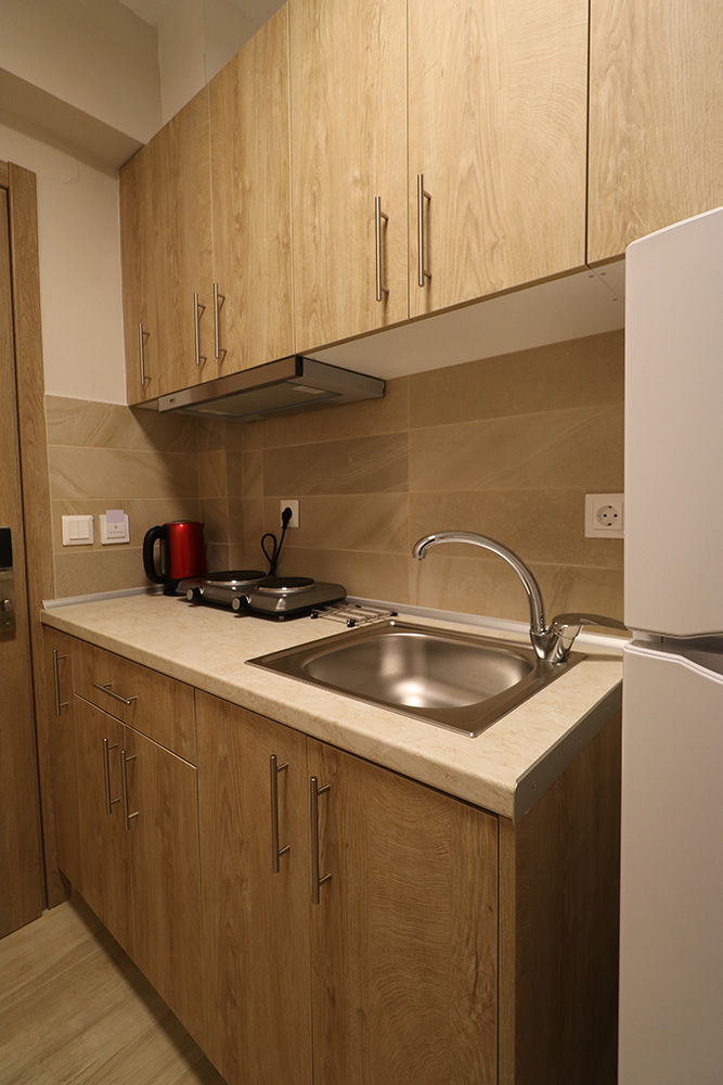 Tiara Holidays - Nikiti Comfort - family studio kuhinja